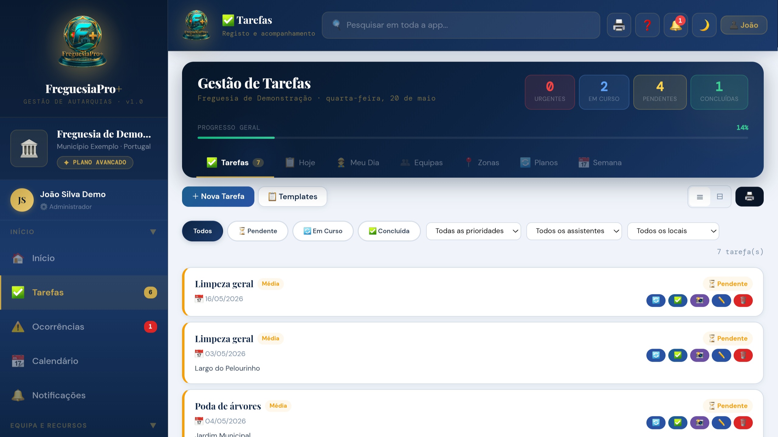 Tarefas